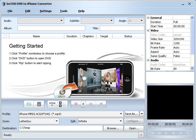 A powerful DVD to iPhone Converter software