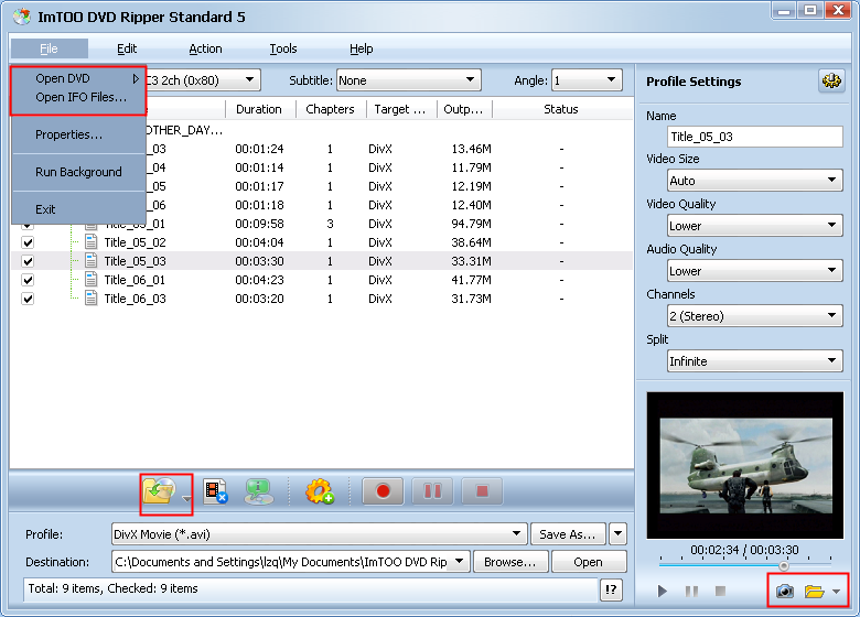 ImTOO DVD Ripper Standard