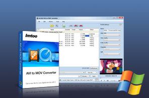 ImTOO AVI to MOV Converter, convert AVI to MOV