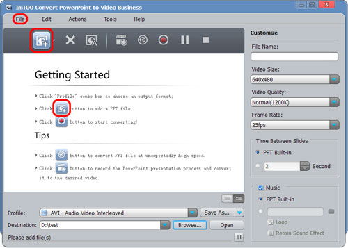 ImTOO Convert PowerPoint to Video Business