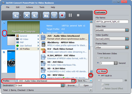 ImTOO Convert PowerPoint to Video Business