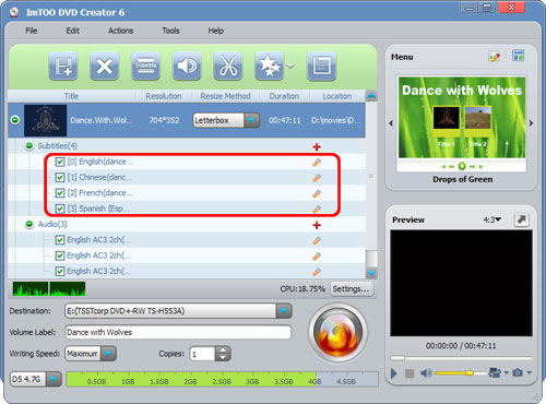 ImTOO DVD Creator