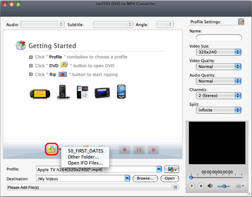 DVD in MP4 su MAC