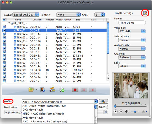 DVD in MP4 su MAC