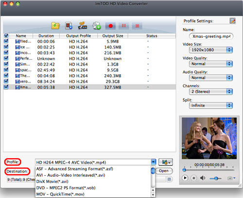 Xilisoft HD Video Converter for Mac