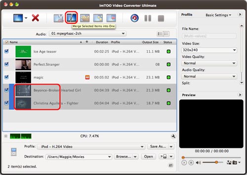 ImTOO Video Converter Ultimate for Mac