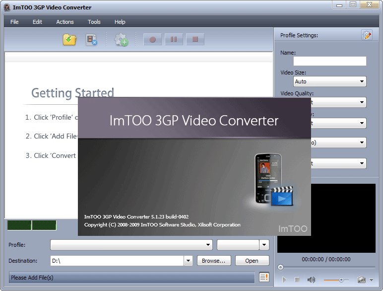 ImTOO 3GP Video Converter