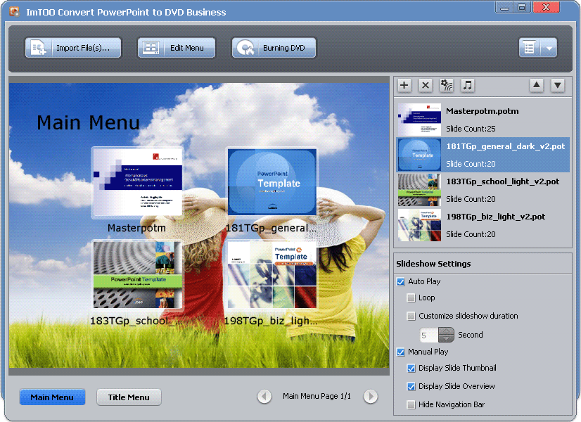 ImTOO Convert PowerPoint to DVD Business 1.0.1.0920 full