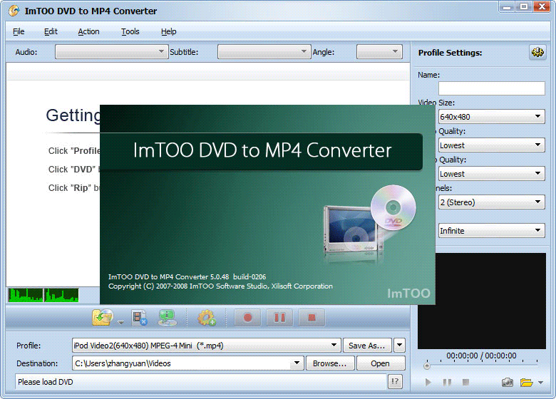 Imtoo dvd subtitle ripper v 1.1.14 build 0509