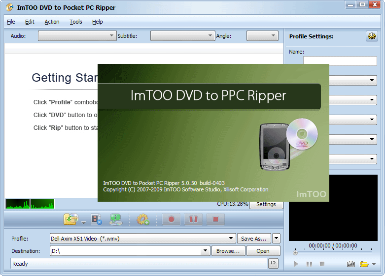 ImTOO DVD Pocket PPC Ripper
