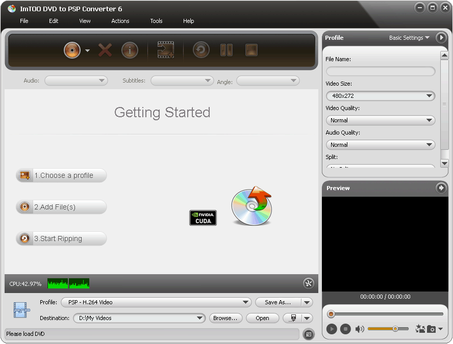 ImTOO DVD to PSP Converter