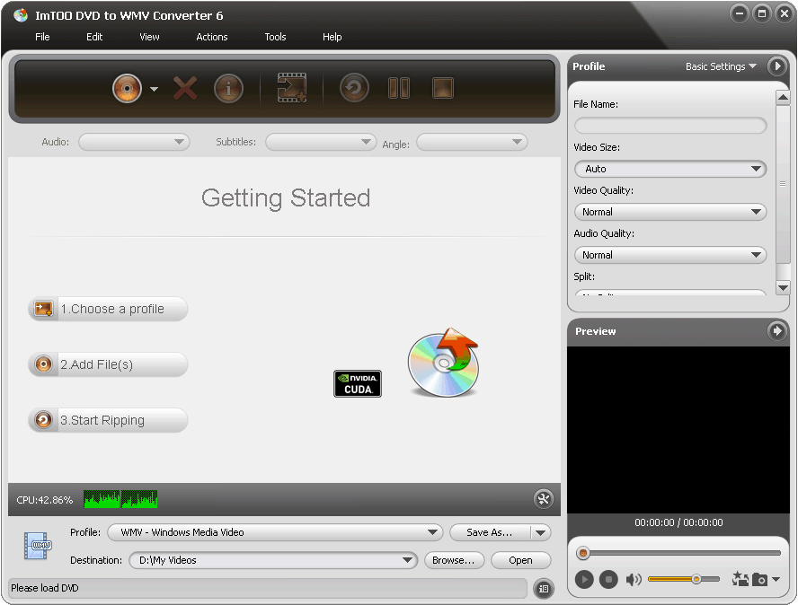 ImTOO DVD to WMV Converter