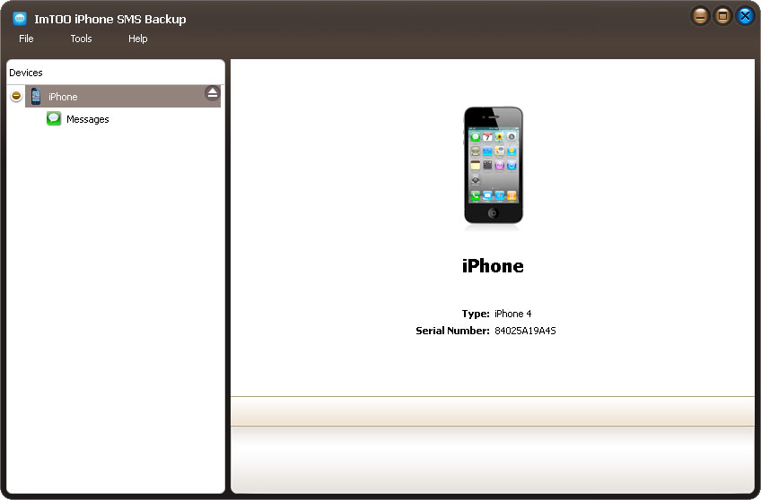 ImTOO iPhone SMS Backup 1.0.0.1217 full