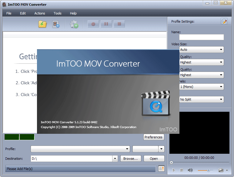 ImTOO MOV Converter