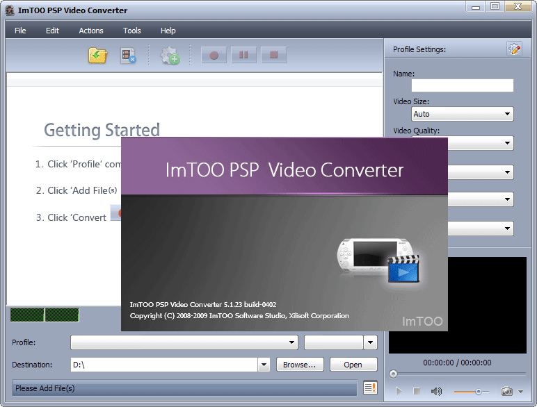 ImTOO PSP Video Converter