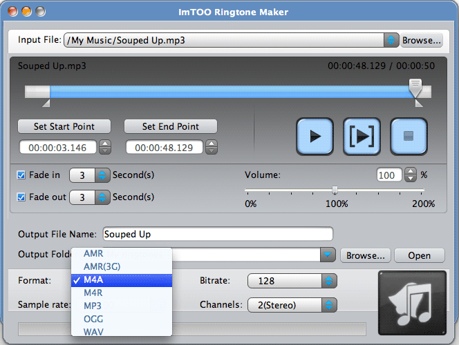 ImTOO Ringtone Maker for Mac 2.0.1.0408 full