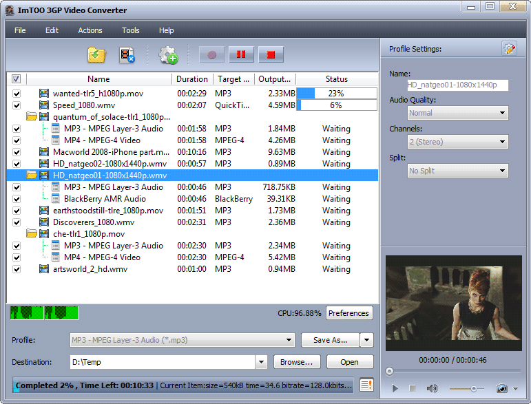 ImTOO 3GP Video Converter