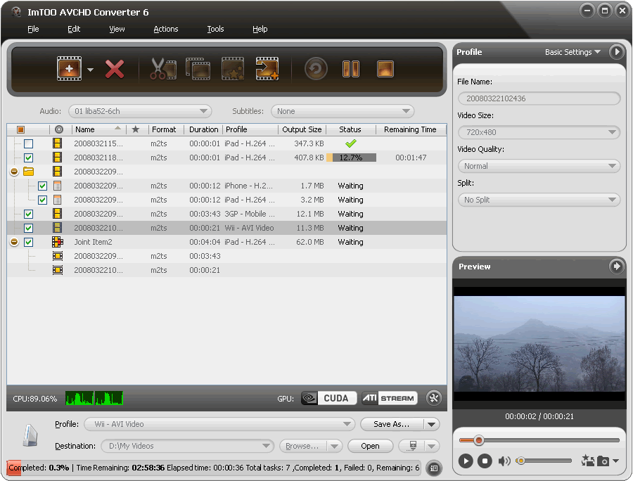 ImTOO AVCHD Converter
