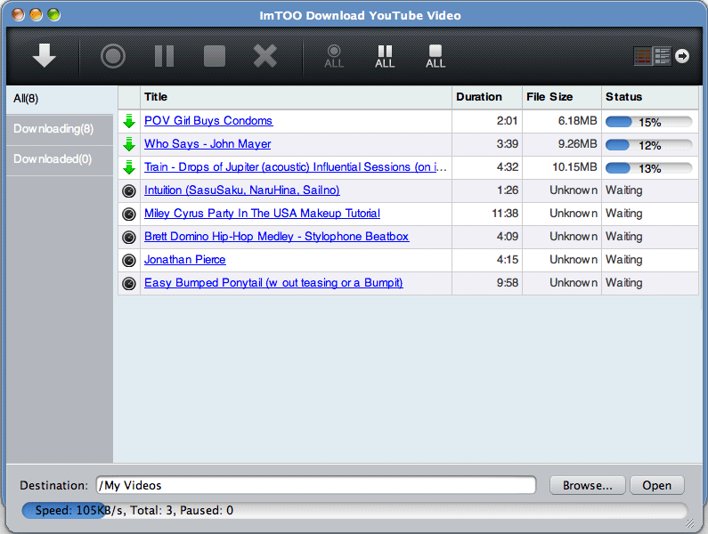ImTOO Download YouTube Video for Mac