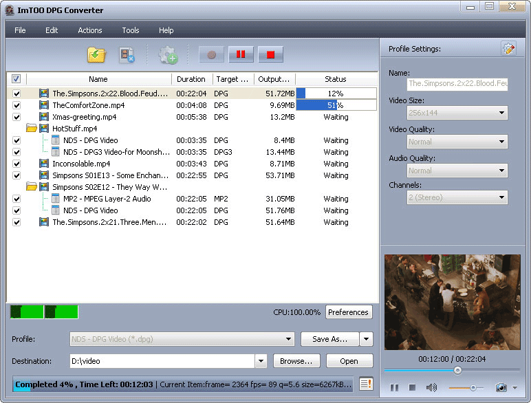 ImTOO DPG Converter