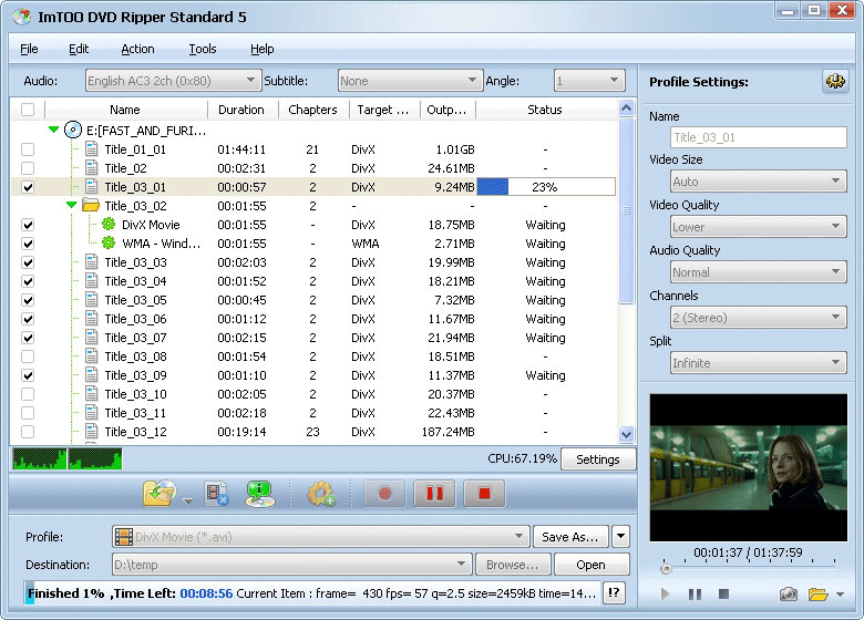 ImTOO DVD Ripper Standard