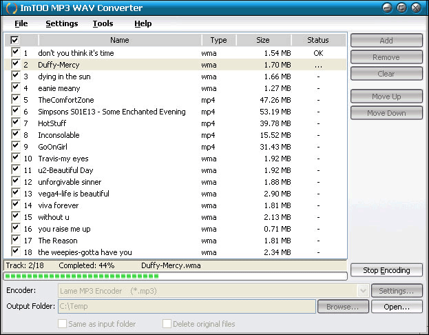 ImTOO MP3 WAV Converter