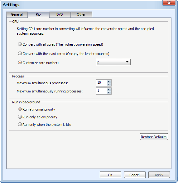 ImTOO DVD to iPod Converter