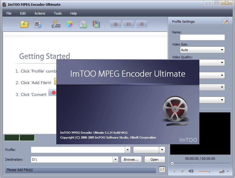 ImTOO MPEG Encoder