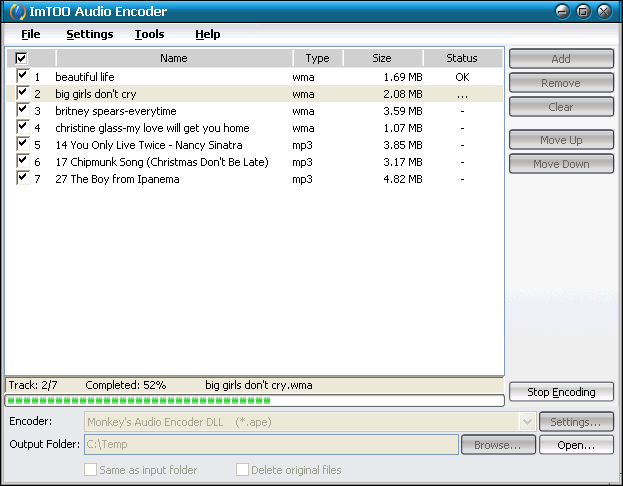 ImToo Audio Encoder