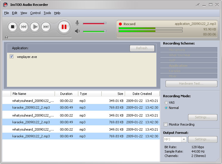 ImTOO Audio Recorder