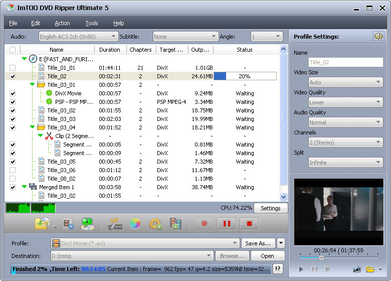 ImTOO DVD Audio Ripper 2.0.55.1026 serial key or number