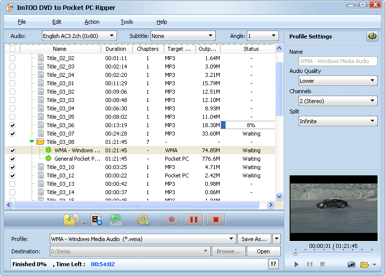 ImTOO DVD to PPC Ripper