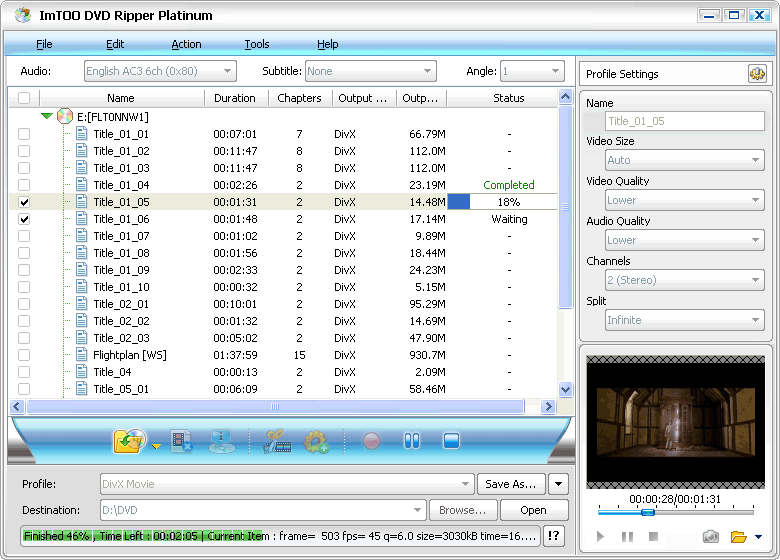 ImTOO DVD Ripper                                                                                                                                                                                        