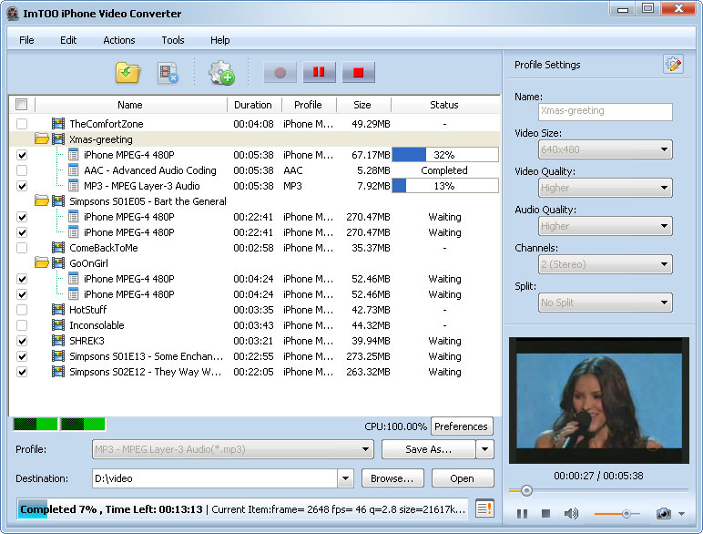 ImTOO iPhone Video Converter