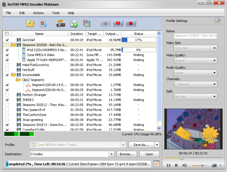 ImTOO Video Converter Platinum
