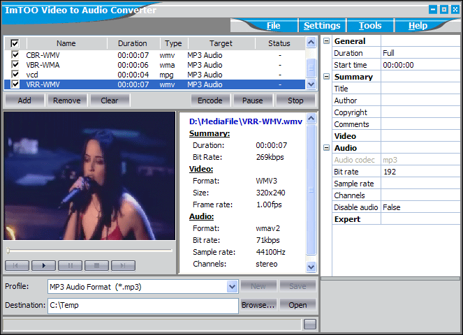 ImTOO Video to Audio Converter 5.1.37.0312