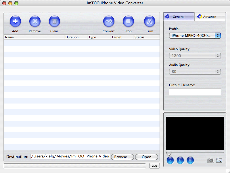 ImTOO iPhone Video Converter for Mac 3.2.59.1225